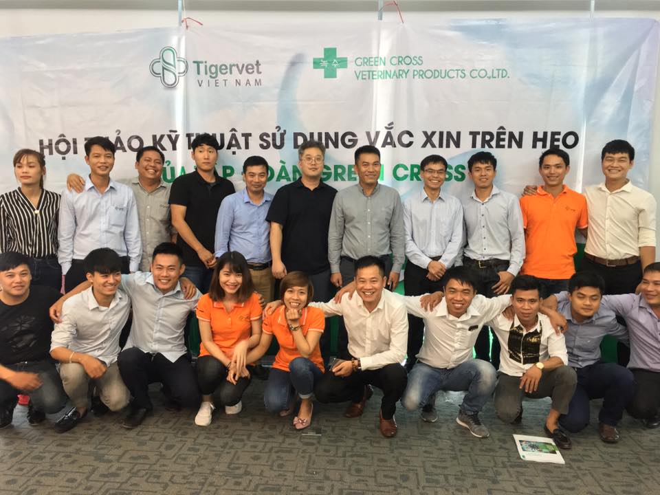Công ty Green Cross (Hàn Quốc) thăm và làm việc với Công ty Tigervet Việt Nam